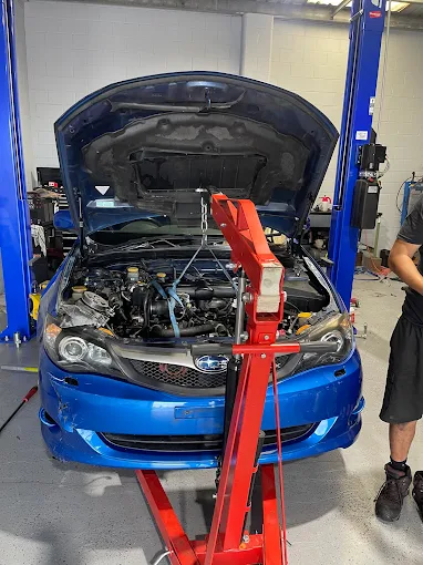 Subaru WRX engine work